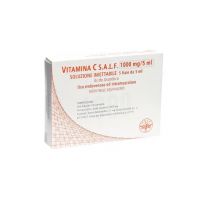 Vitamina C 1000 mg 5ml Вітамін С для крапельниць