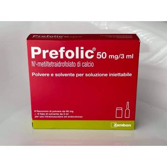 Prefolic (Префолік Італія. Оригінал) 50 mg/3ml №6