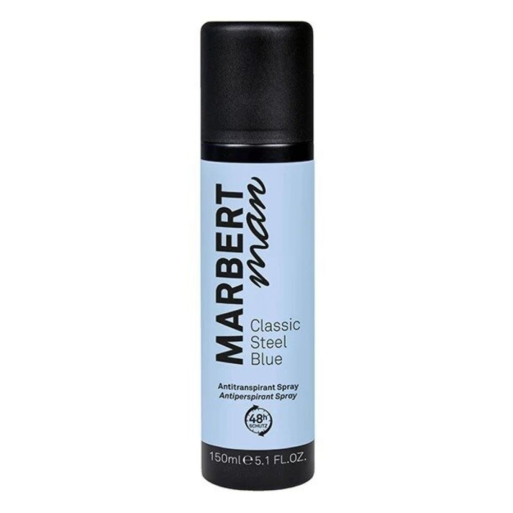 Man Classic Steel Blue Antiperspirant spray Дезодорант-спрей антиперспірант