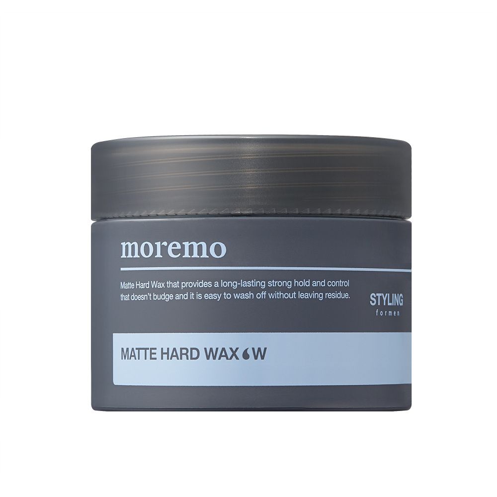 Матуючий віск сильної фіксації  для чоловіків MOREMO Matte Hard Wax W STYLING for men -100 г