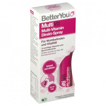 Мультивітаміни у спреї MultiVit Oral Spray BetterYou, 25ml