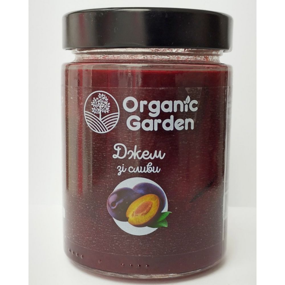 Джем Сливовий Organic Garden, 314мл