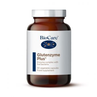 Ензими для перетравлювання глютену Glutenzyme Plus Biocare, 30 капсул