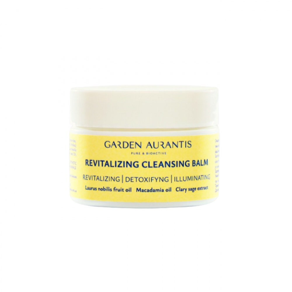 Очищаючий гідрофільний бальзам REVITALIZING CLEANSING BALM GARDEN AURANTIS, 60 мл