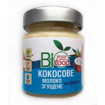 Кокосове молоко згущене на фруктозі BiFood, 240 г