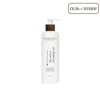 MicroPEEL Cleansing Gel Пептидний гель з часточками бамбуку. 200мл