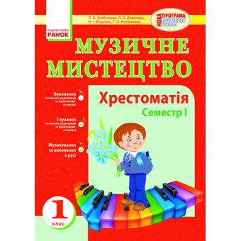 Музичне	 мистецтво. Хрестоматія. Семестр І