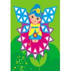 Мозаїка з наліпок. Для дітей від 4 років. Трикутники (українською мовою)
