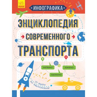Енциклопедія сучасного транспорту. Інфографіка (російською мовою)