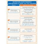 Алгебра і початки аналізу. 7-11 класи. Комплект навчальних плакатів. Наочність нового покоління