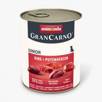 Влажный корм Animonda GranCarno для щенков, с говядиной и индейкой, 800 г