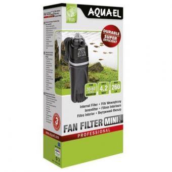 Фильтр Aquael внутренний для аквариума Fan Mini Plus 260 л/ч на 30-60 л