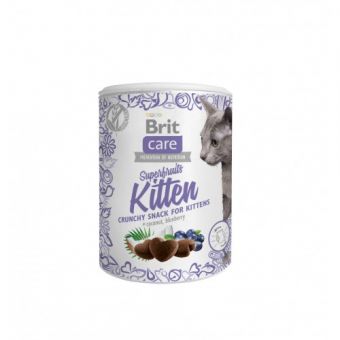 Лакомства для котят Brit Care Cat Snack Superfruits Kitten, 100 г
