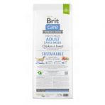 Сухой корм Brit Care Dog Sustainable Adult Large Breed для собак больших пород, с курицей и насекомыми, 12 кг