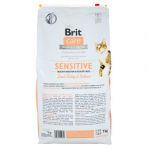 Сухий корм Brit Care Cat GF Sensitive HDigestion & Delicate Taste для котів з чутливим травленням, індичка та лосось, 7 кг
