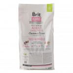 Сухой корм Brit Care Dog Sustainable Adult Small Breed для собак малых пород, с курицей и насекомыми, 7 кг