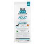 Сухой корм Brit Care Dog Grain-free Adult для собак малых и средних пород, беззерновой с лососем, 12 кг