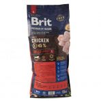 Сухой корм Brit Premium Dog Adult L для взрослых собак больших пород, с курицей, 15 кг