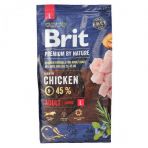 Сухой корм Brit Premium Dog Adult L для взрослых собак больших пород, с курицей, 8 кг