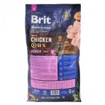 Сухой корм Brit Premium Dog Junior S для щенков мелких пород, с курицей, 12 кг
