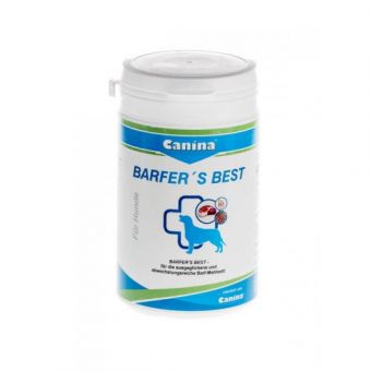 Витаминно-минеральный комплекс Canina Barfers Best для взрослых собак, кормящих натуральным кормом, 180 г