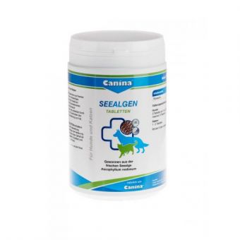 Витамины Canina Seealgen для собак и кошек, для шерсти с морскими водорослями, 750 г (730 табл)