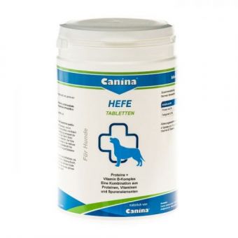 Витамины Canina Hefe для собак, дрожжевые таблетки с энзимами, 800 г (992 табл)