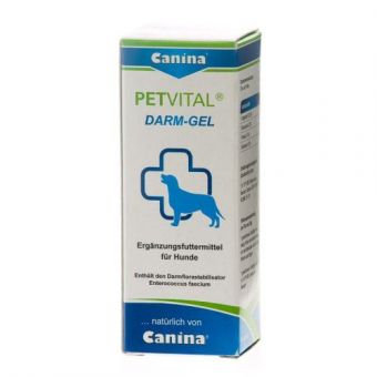 Витамины Canina PetVital Darm-Gel для собак, для проблем с пищеварением, пробиотик, 30 мл