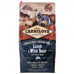 Сухой корм Carnilove Lamb & Wild Boar для взрослых собак всех пород, ягненок и кабан, 12 кг
