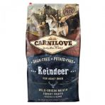 Сухий корм Carnilove Raindeer для дорослих собак всіх порід, оленина та кабан, 12 кг