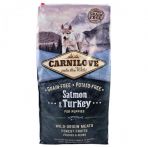 Сухой корм Carnilove Salmon & Turkey для щенков всех пород, лосось и индейка, 12 кг
