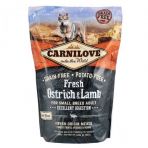 Сухий корм Carnilove Fresh Ostrich & Lamb для дорослих собак дрібних порід, ягня та страус, 1,5 кг