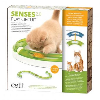 Интерактивная игрушка-лабиринт Catit Senses 2.0 Play Circuit для кошек (пластик)
