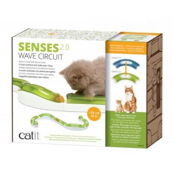 Интерактивная игрушка-лабиринт Catit Wave Circuit 2.0 для кошек (пластик)