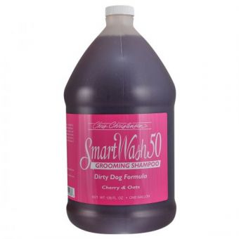 Шампунь Chris Christensen Smart Wash 50 Cherry & Oats для собак и кошек, вишня и овес, 3.8 л