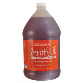 Шампунь Chris Christensen Smart Wash 50 Papaya Starfruit для собак и кошек, папайя, 3.8 л