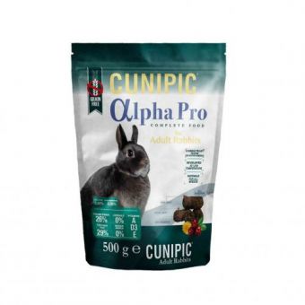 Корм Cunipic Alpha Pro для взрослых кроликов (с 6 месяцев), 500 г