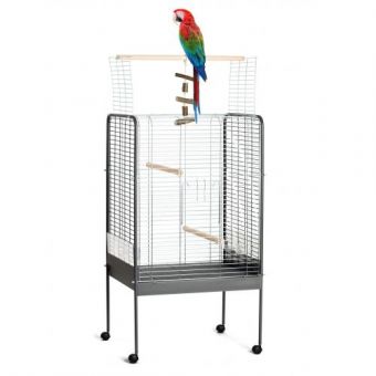 Клетка Fop Tiffany для птиц, на колесах, 72х55,5х123,5 см (оцинкованная)