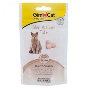 Таблетки GimCat Every Day Skin&Coat для кошек, 40 г