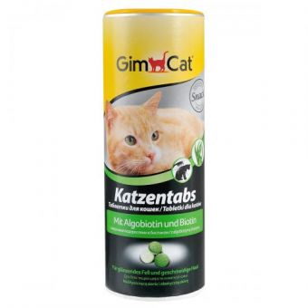 Витамины GimCat для кошек, алгобиотин таблетки, 425 г