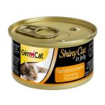 Влажный корм GimCat Shiny Cat для кошек, тунец и курица, 70 г