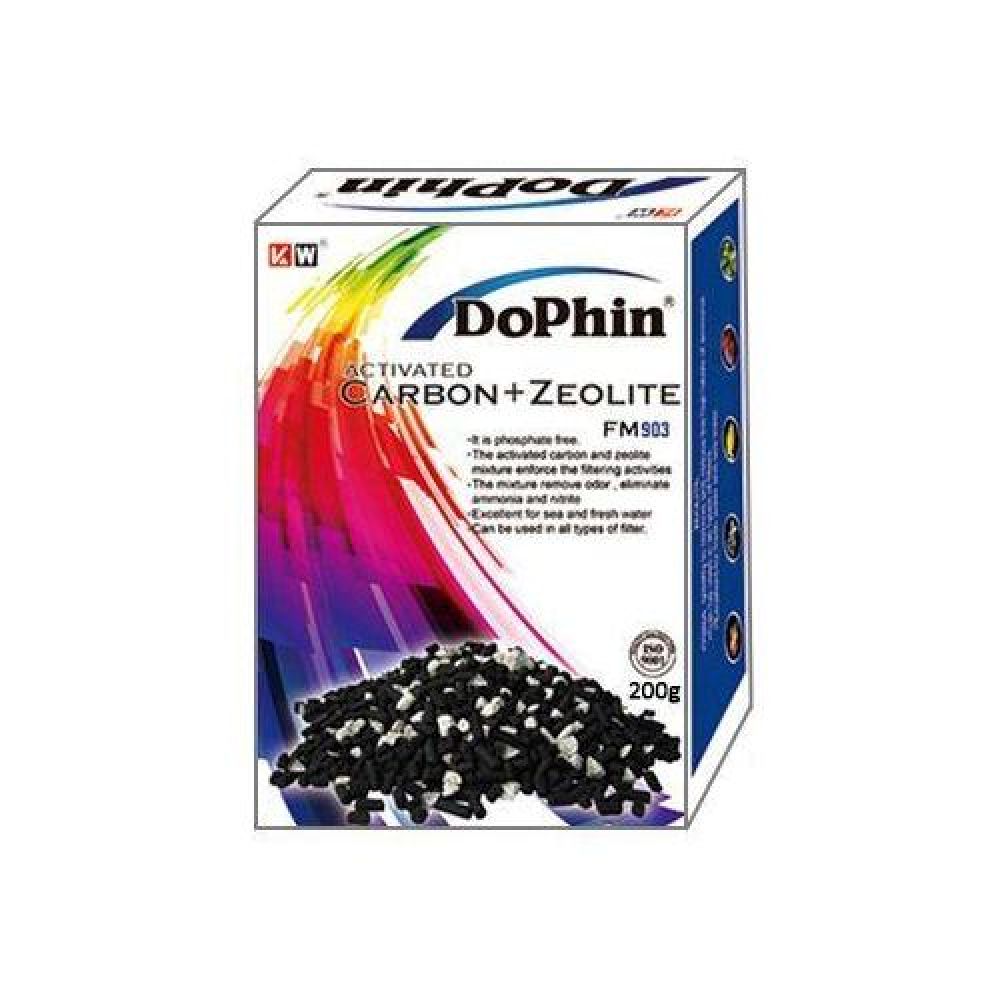 Наповнювач для фільтра KW Zone Dophin «Activated Carbon + Zeolite» активоване вугілля та цеоліт 200 г