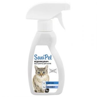 Спрей-отпугиватель ProVET Sani Pet для кошек 250 мл (для защиты мест, не предназначенных для туалета)