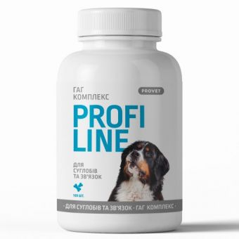 Витамины Provet Profiline для собак, ГАГ Комплекс для суставов и связок, 100 таб.