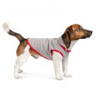Жилет Pet Fashion «Fleecy» для собак, размер M, серо-красный