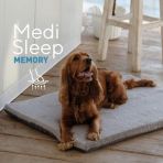 Ортопедический матрас Pet Fashion «Medi Sleep Memory» для собак, размер L, 92х65х4 см, серый