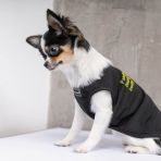 Борцовка Pet Fashion «FBI» для собак, размер S2, черная