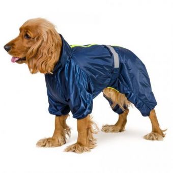 Дощовик Pet Fashion «Rain» для собак, розмір L, синій