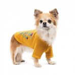 Кардиган Pet Fashion Denis для собак размер S желтый