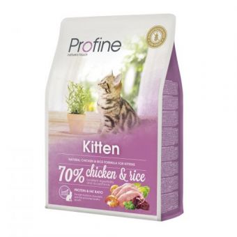 Сухой корм Profine Kitten для котят, с курицей и рисом, 2 кг